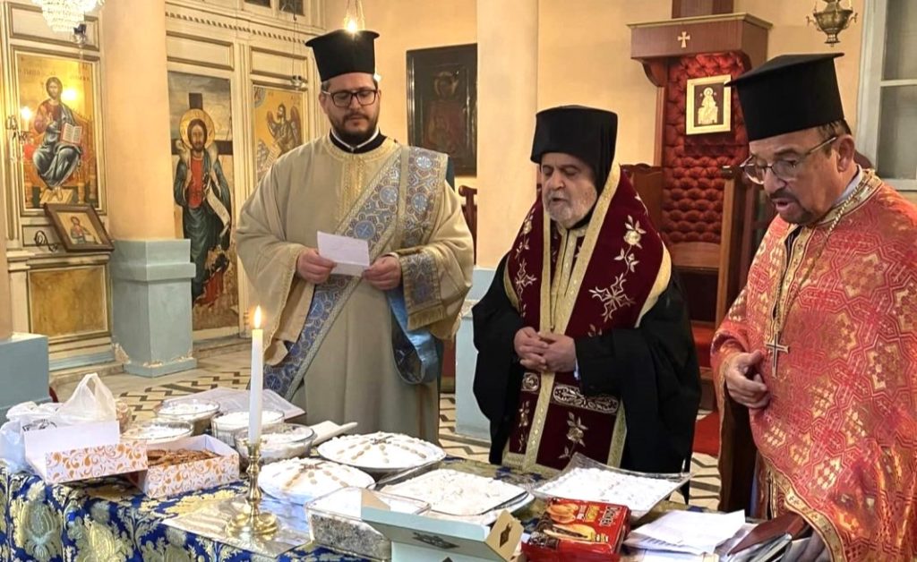 Saturday of the Souls at the Cemetery Church of the Ascension of Our Lord of the Makrohorion Community in Constantinople