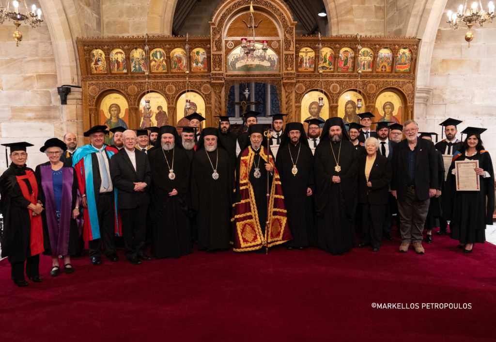 Awarding of degrees to the graduates of Saint Andrew’s Theological College in Sydney