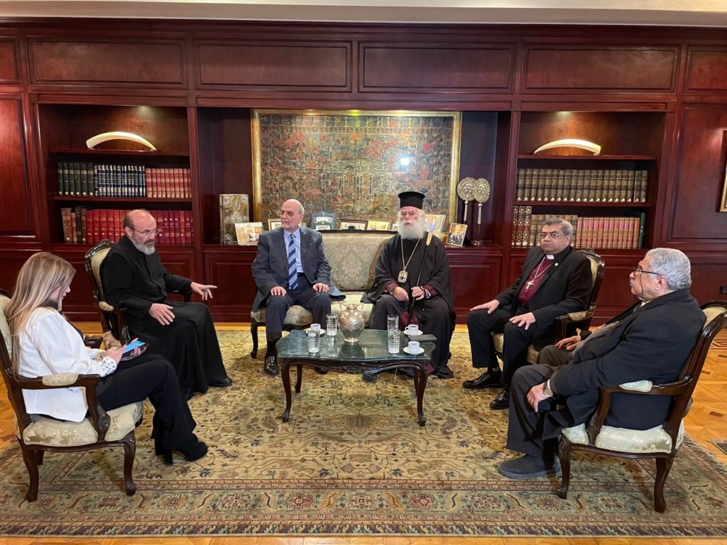 Delegation of Council of Churches of the Middle East visited Patriarchate of Alexandria