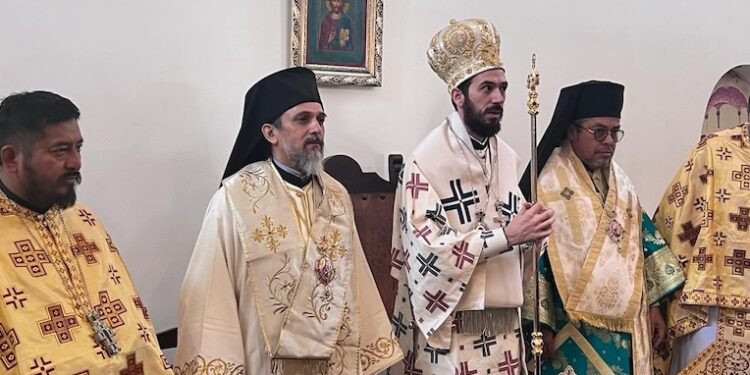 Metropolitan Iakovos of Mexico presided over first Divine Liturgy after his enthronement
