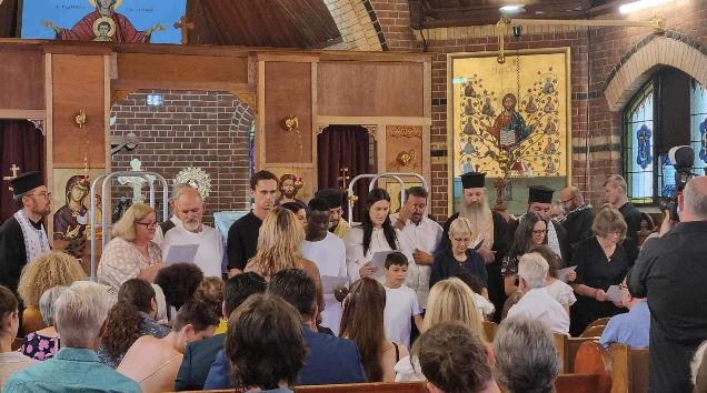 Ομαδικές βαπτίσεις στην Αρχιεπισκοπική Περιφέρεια Αδελαΐδος