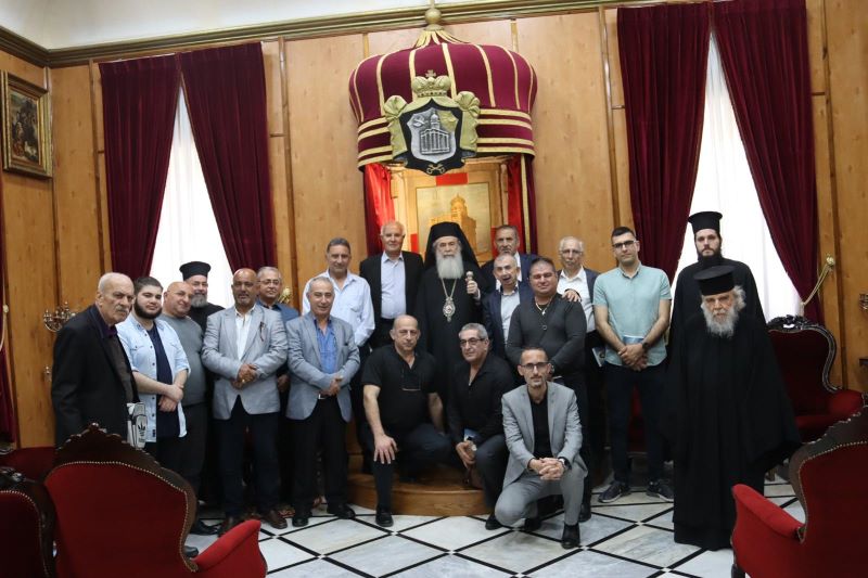 Jerusalem Patriarchate – Visits to His Beatitude