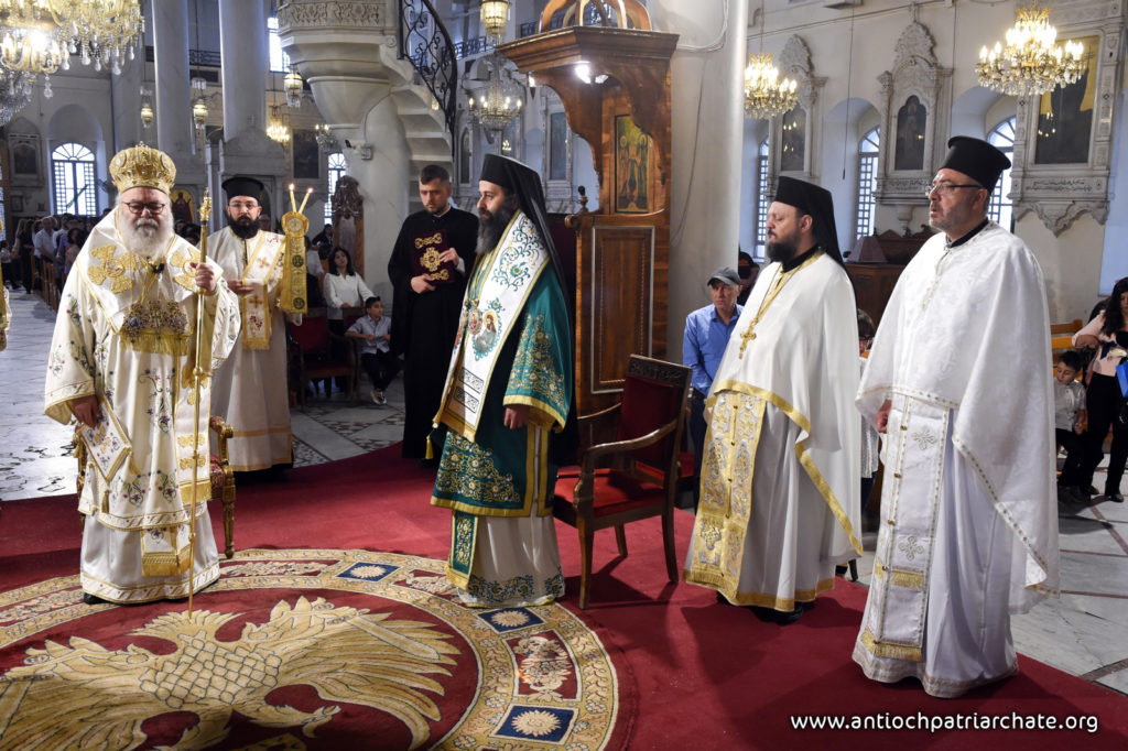 Divine Liturgy for Palm Sunday at the Mariamite Cathedral in Damascus