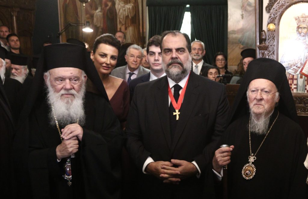 Ecumenical Patriarch invested Mr. Nicholas Pateras as Archon Offikialios
