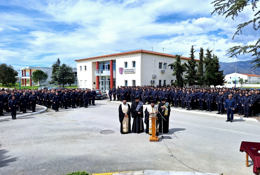 Η Ακολουθία της Γ΄ Στάσης των Χαιρετισμών στην 21 ΤΘ Ταξιαρχία και στην Σχολή Δοκίμων Αστυφυλάκων Κομοτηνής