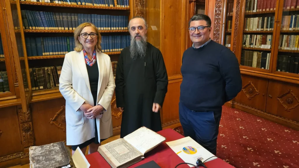 Georgian Ambassador to Bucharest visits Library of Holy Synod