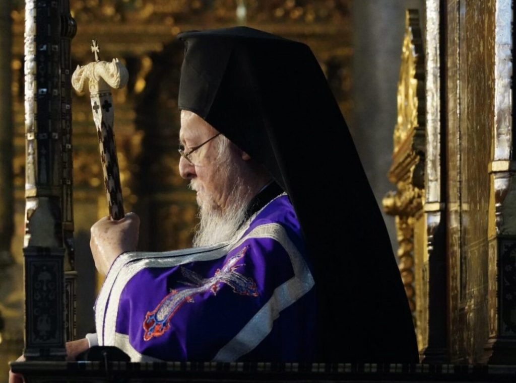 The program of the Ecumenical Patriarch for the Sunday of the Veneration of the Holy Cross