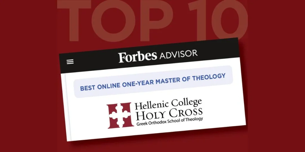 Holy Cross School of Theology’s ThM Program Earns Coveted Spot on Forbes’ List of Top One-Year Online Master’s Programs