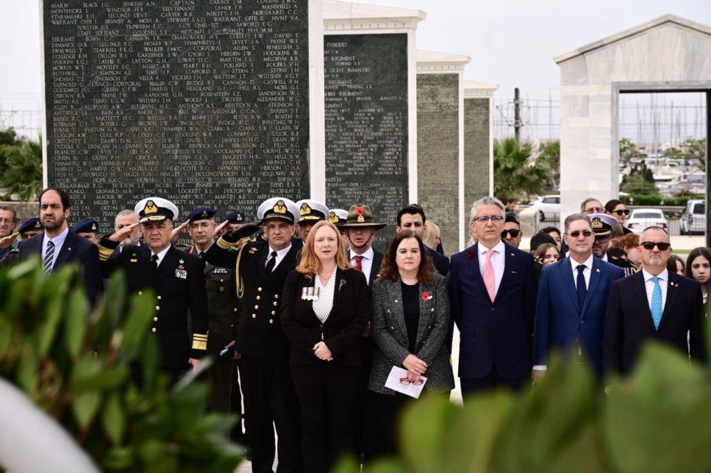 ANZAC Day commemorations at the Phaleron War Cemetery