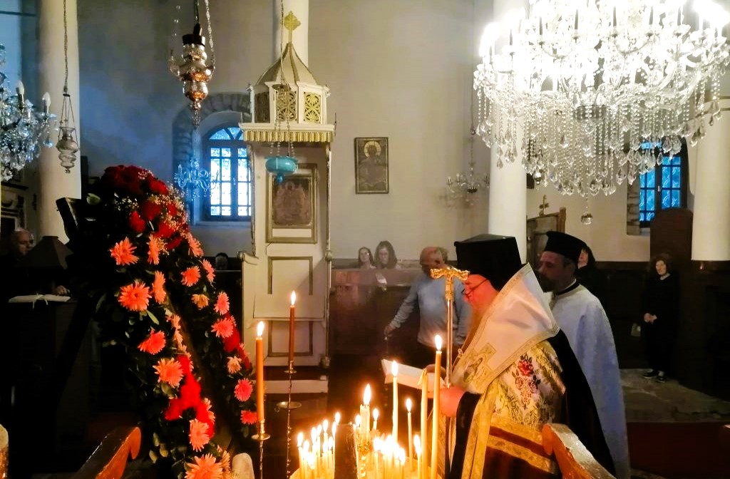 The Service of the Second Salutations to the Theotokos in Agridia, Imbros