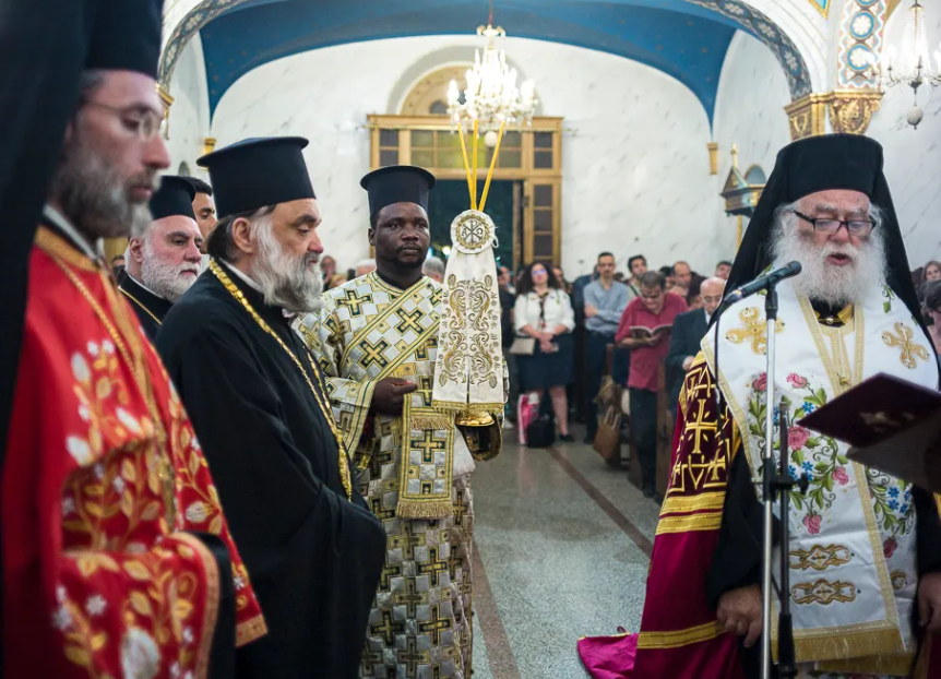 Patriarch of Alexandria led Third Stanza of the Salutations at the Church of the Virgin Mary in Heliopolis
