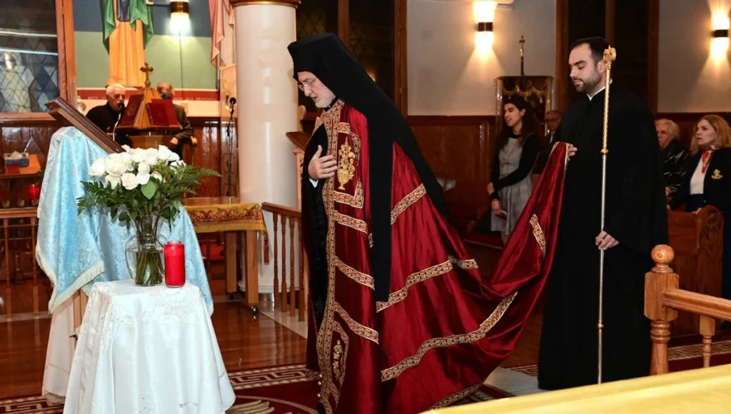 His Eminence Archbishop Elpidophoros Homily at the Third Salutations to the Theotokos