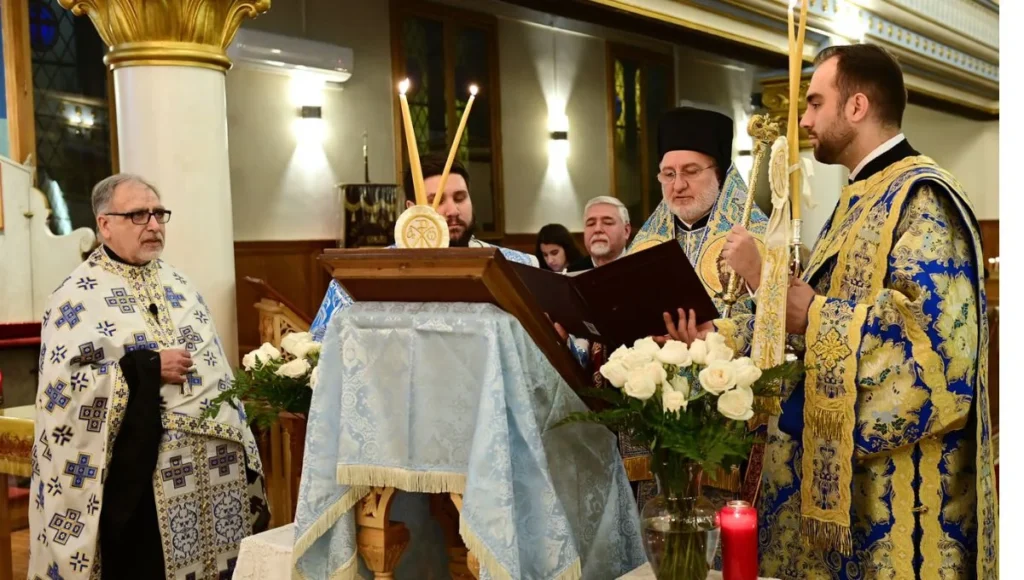 Archbishop Elpidophoros Celebrates at St. Barbara Chuch