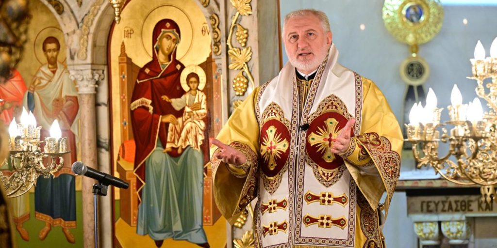 Homily By Archbishop Elpidophoros of America On the Second Sunday of Lent Saints Anargyroi Greek Orthodox Church