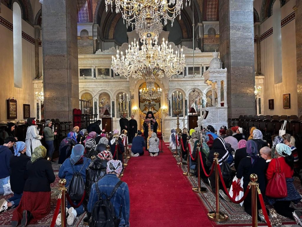 The Sacrament of Holy Unction for the Georgian faithful of the Metropolis of Chalcedon
