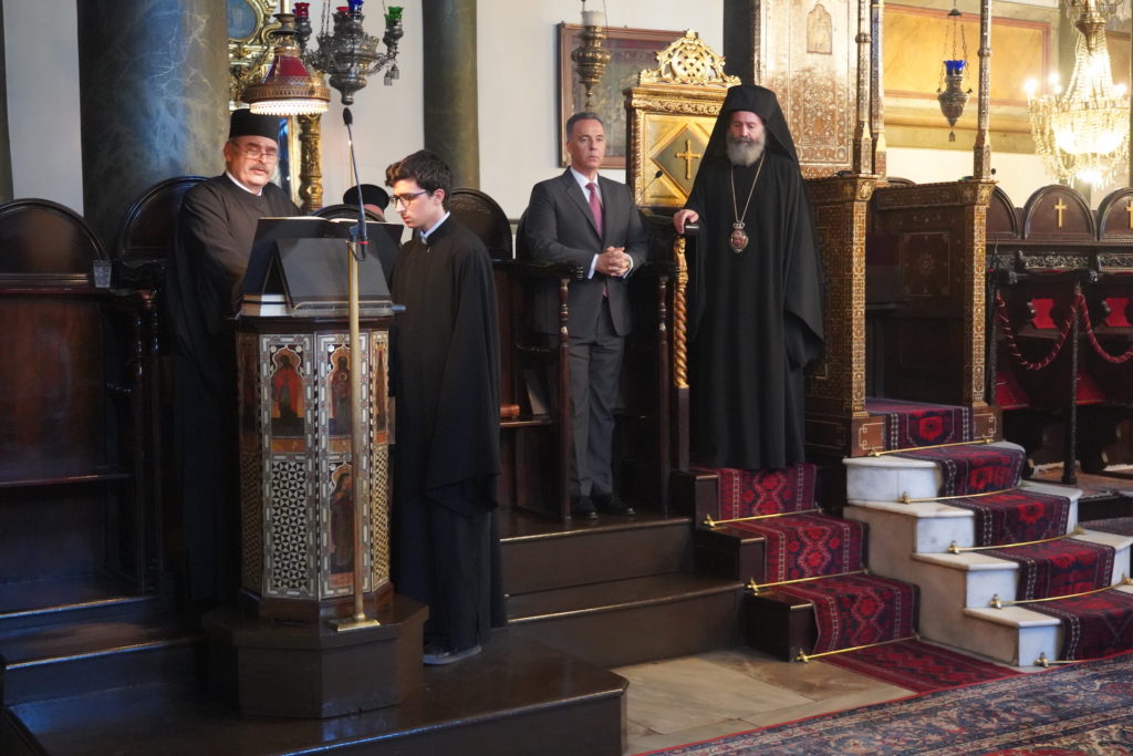 Phanar: The Second Service of the Salutations officiated by Archbishop Makarios of Australia