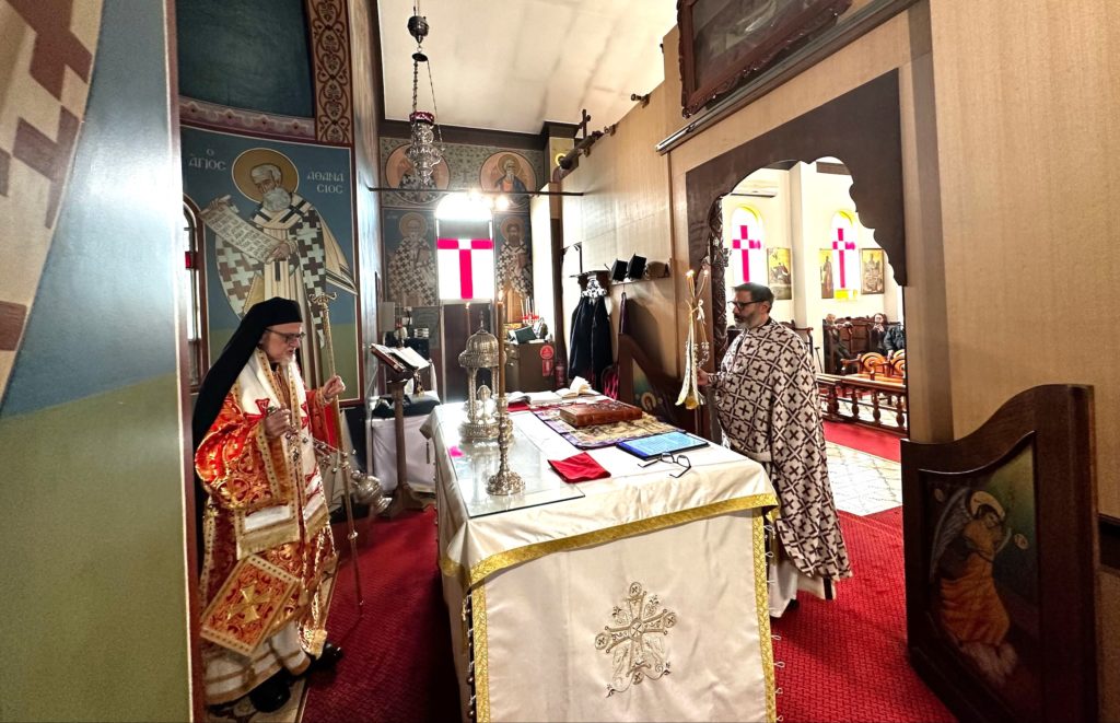 Melbourne: The 4th Sunday of Lent at the Church of Saints Constantine and Helen, South Yarra