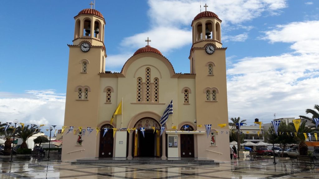 Το μοιρολόι της Παναγίας στην Ενορία Αγίου Νικολάου στη Νέα Αλικαρνασσό