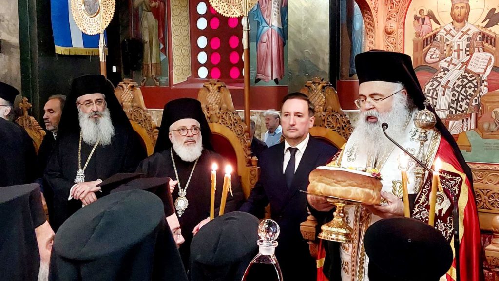 O Αρχιεπίσκοπος Κύπρου στην Αλεξανδρούπολη για τα «Ελευθέρια»