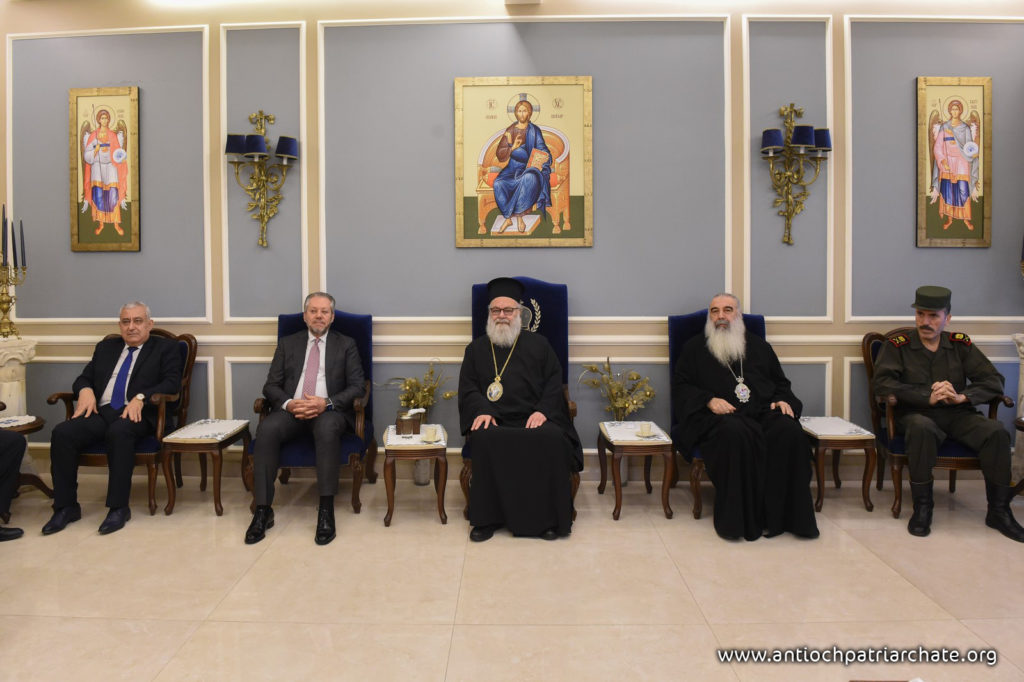 Patriarch John X concludes his visit to Latakia and confirms: “We will stay here and will not fear troubles”