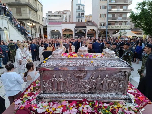 Η Τρίπολη εόρτασε τη μνήμη των πολιούχων Αγίων της, Νεομαρτύρων Δημητρίου και Παύλου
