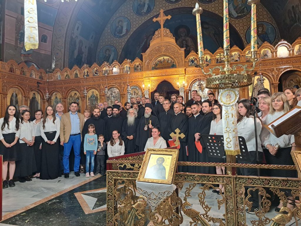 Το Σωματείο Ιεροψαλτών Τρικάλων στην εκδήλωση για τα 25 έτη της Σχολής Βυζαντινής Μουσικής Μητροπόλεως Θεσσαλιώτιδος