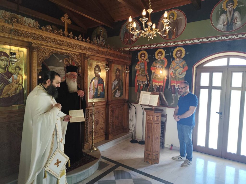 Οι εορτές των Αγίων Κωνσταντίνου και Ελένης και Αγίου Νικοδήμου στην Ιερά Μητρόπολη Θηβών