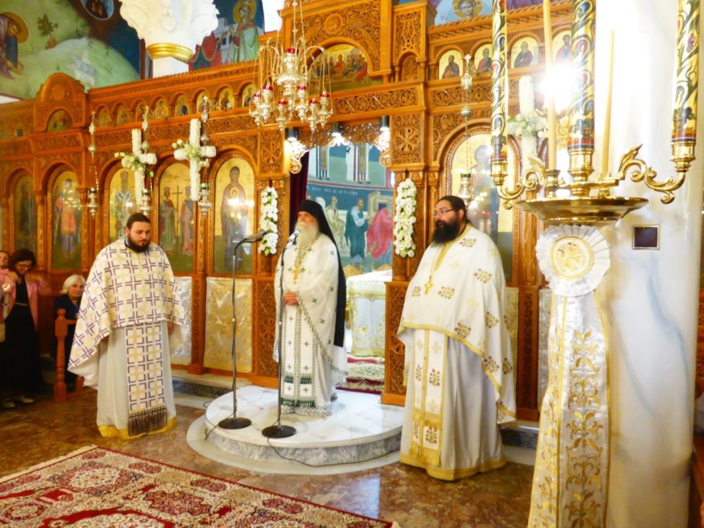 Πλήθος πιστών στην πανήγυρη του Ιερού Ναού Αγίων Κωνσταντίνου και Ελένης Γιαννιτσών