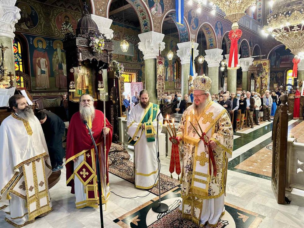 Η πανήγυρη του Ιερού Ναού Αγίων Κωνσταντίνου και Ελένης Λαρίσης