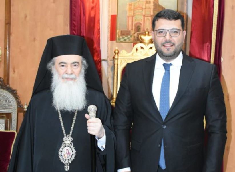 Στον Πατριάρχη Ιεροσολύμων ο Πρέσβης της Μολδαβίας στο Ισραήλ