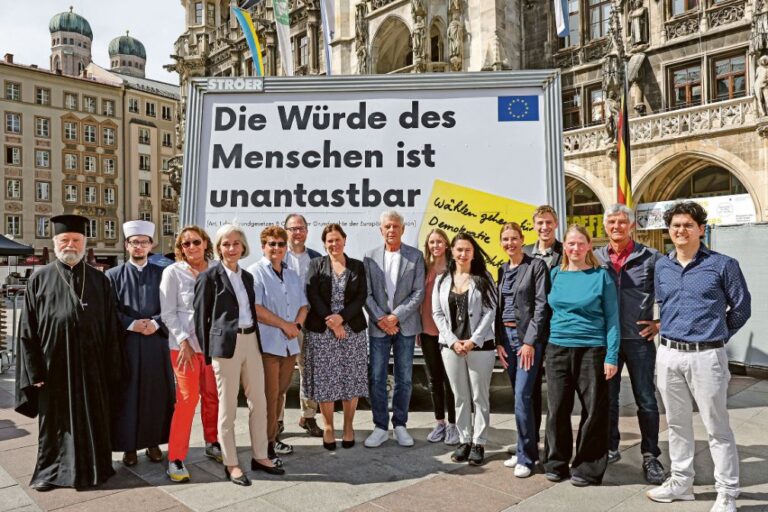 Η Μητρόπολη Γερμανίας συμβάλλει στην εκστρατεία για τις Ευρωεκλογές
