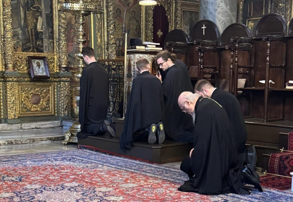 Phanar: Ecumenical Patriarch Bartholomew at the Liturgy of the Presanctified Gifts of Great and Holy Wednesday (Video)