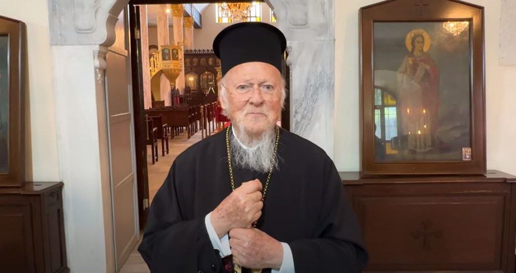 Ευχές του Οικουμενικού Πατριάρχη Βαρθολομαίου στον Μητροπολίτη Φωκίδος (ΒΙΝΤΕΟ)