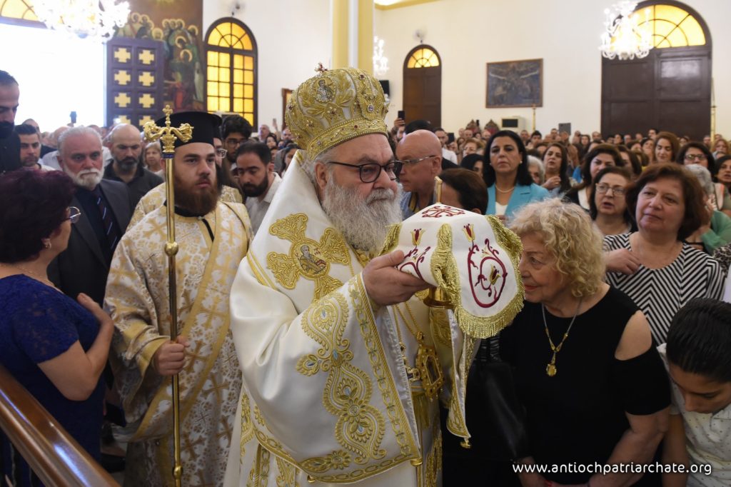 Λαττάκεια: Ο Πατριάρχης Αντιοχείας εγκαινίασε τον Καθεδρικό Ναό του Αγίου Γεωργίου
