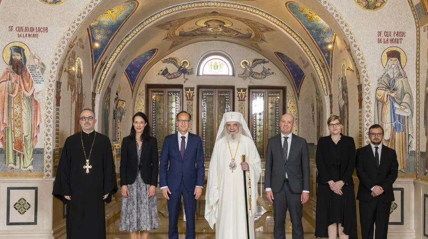Ο Πατριάρχης Ρουμανίας υποδέχθηκε τον Πρέσβη της Γερμανίας στο Βουκουρέστι