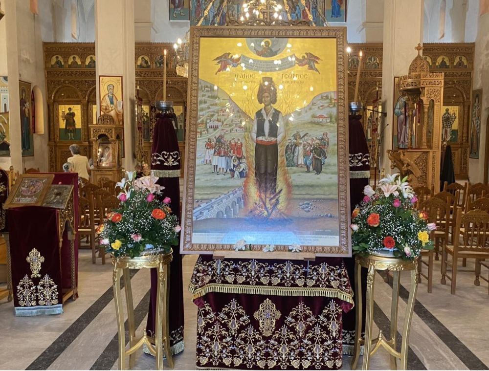 Ο Τύρναβος πανηγυρίζει τη μνήμη του Αγίου Γεωργίου του Νεομάρτυρος του Τυρναβίτου