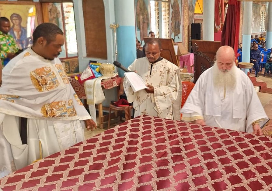 Εγκαίνια Ιερού Ναού Ζωοδόχου Πηγής στην Ιερά Μητρόπολη Κινσάσας