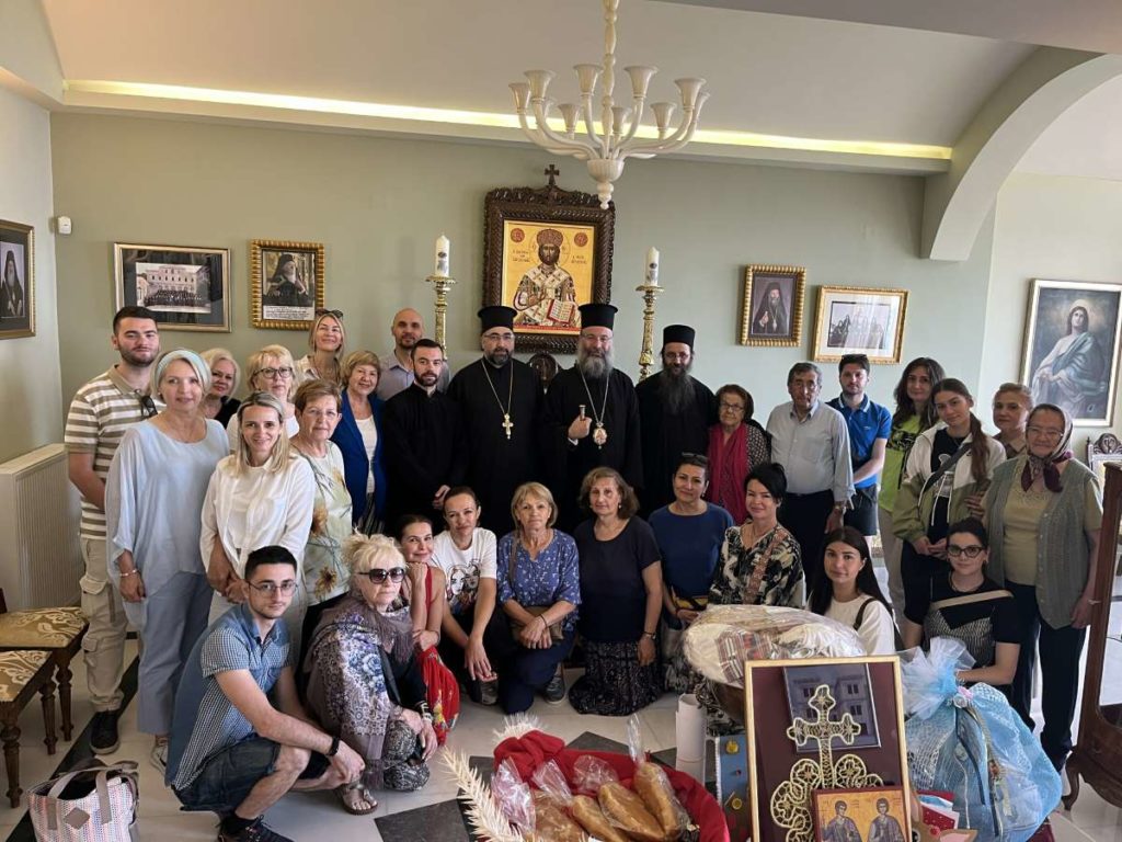 Όμιλος προσκυνητών από το Οικουμενικό Πατριαρχείο στην Ιερά Μητρόπολη Ρεθύμνης