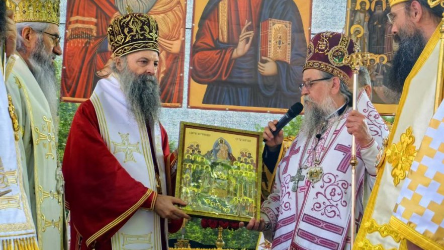 Ο Πατριάρχης Σερβίας στη μαρτυρική Σουρντούλιτσα