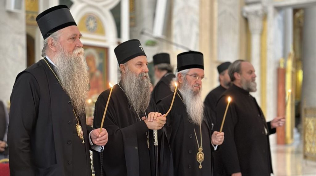 Patriarch of Serbia joined memorial service at Saint Sava Church in Vračar