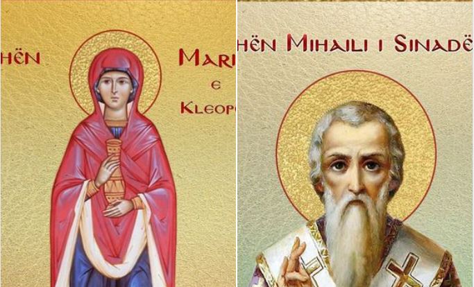 Miroprurëse Maria e Kleopës. Oshënar Mihaili i Sinadhës. Dëshmor Salonai. Dëshmor Donatiani etj