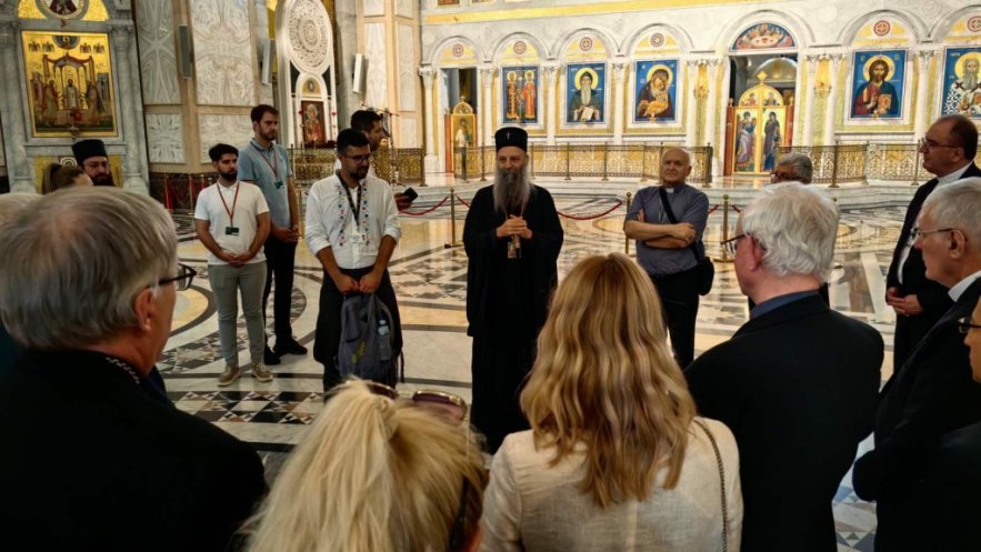 Ο Πατριάρχης Σερβίας υποδέχθηκε τα μέλη του Συμβουλίου των Ευρωπαϊκών Επισκοπικών Διασκέψεων