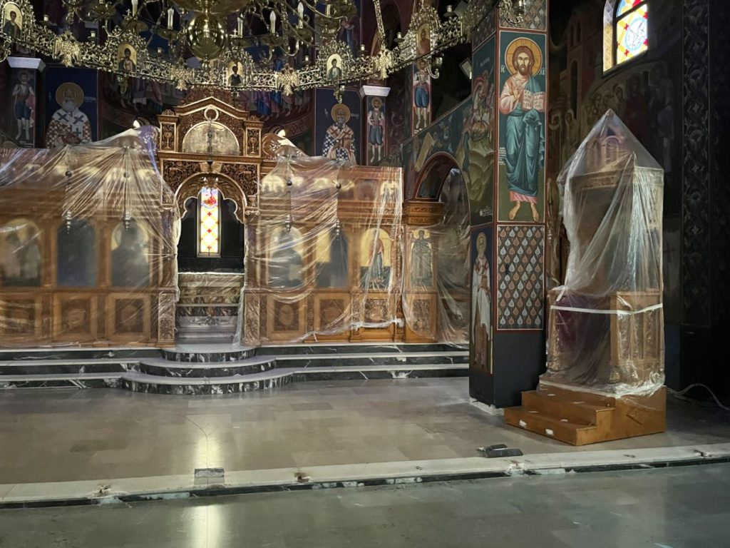Κλειστός ο Ιερός Ναός των Αγίων Τεσσάρων Μαρτύρων στο Ρέθυμνο λόγω εργασιών