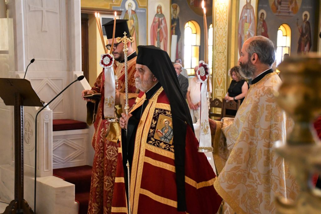 Ο Δέρκων Απόστολος στην εορτή των 100 χρόνων της Ενορίας Αγίου Στεφάνου Αττικής