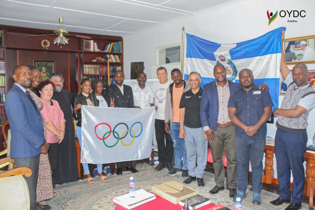 Ο Μητροπολίτης Ζάμπιας στη συνάντηση της οργανωτικής επιτροπής διοργάνωσης «Ολυμπιακή Ιδέα -Στάση Ζωής Ζάμπια 2024»