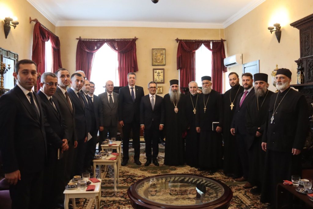 Επίσκεψη αντιπροσωπείας της Δημοκρατίας του Αζερμπαϊτζάν στο Πατριαρχείο Γεωργίας