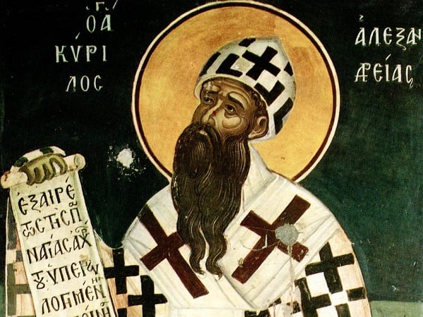 9 Ιουνίου: Εορτάζει ο Άγιος Κύριλλος Αλεξανδρείας