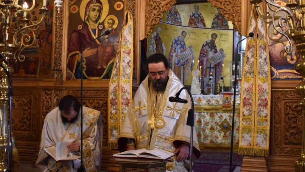 Η Κυριακή της Πεντηκοστής στον Ιερό Μητροπολιτικό Ναό Καστοριάς