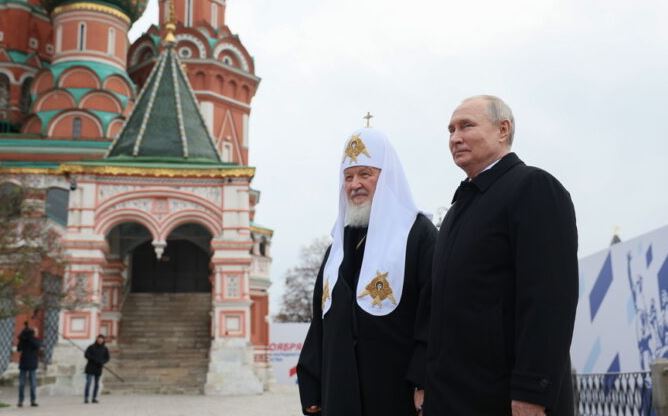 Ανταλλαγή μηνυμάτων Πούτιν-Μόσχας Κύριλλου για την Ημέρα της Ρωσίας