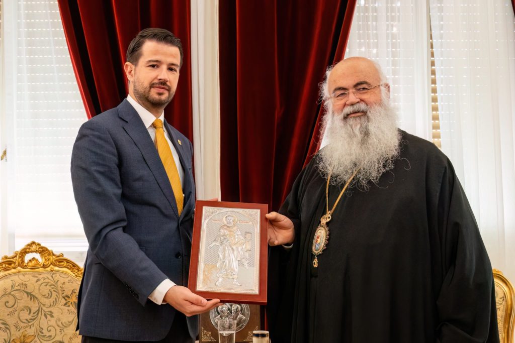 President of Montenegro visits Holy Archdiocese of Cyprus